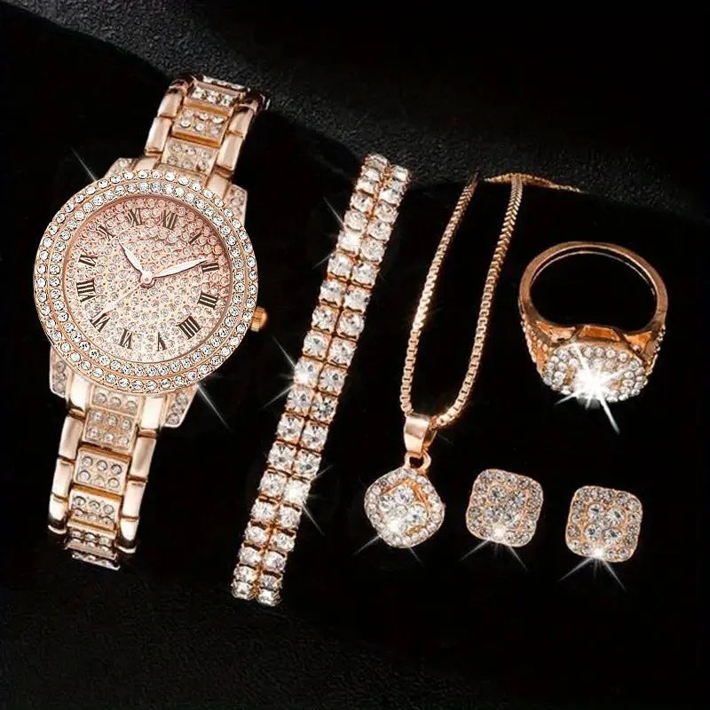 6-Piece Bracelet Watch Set