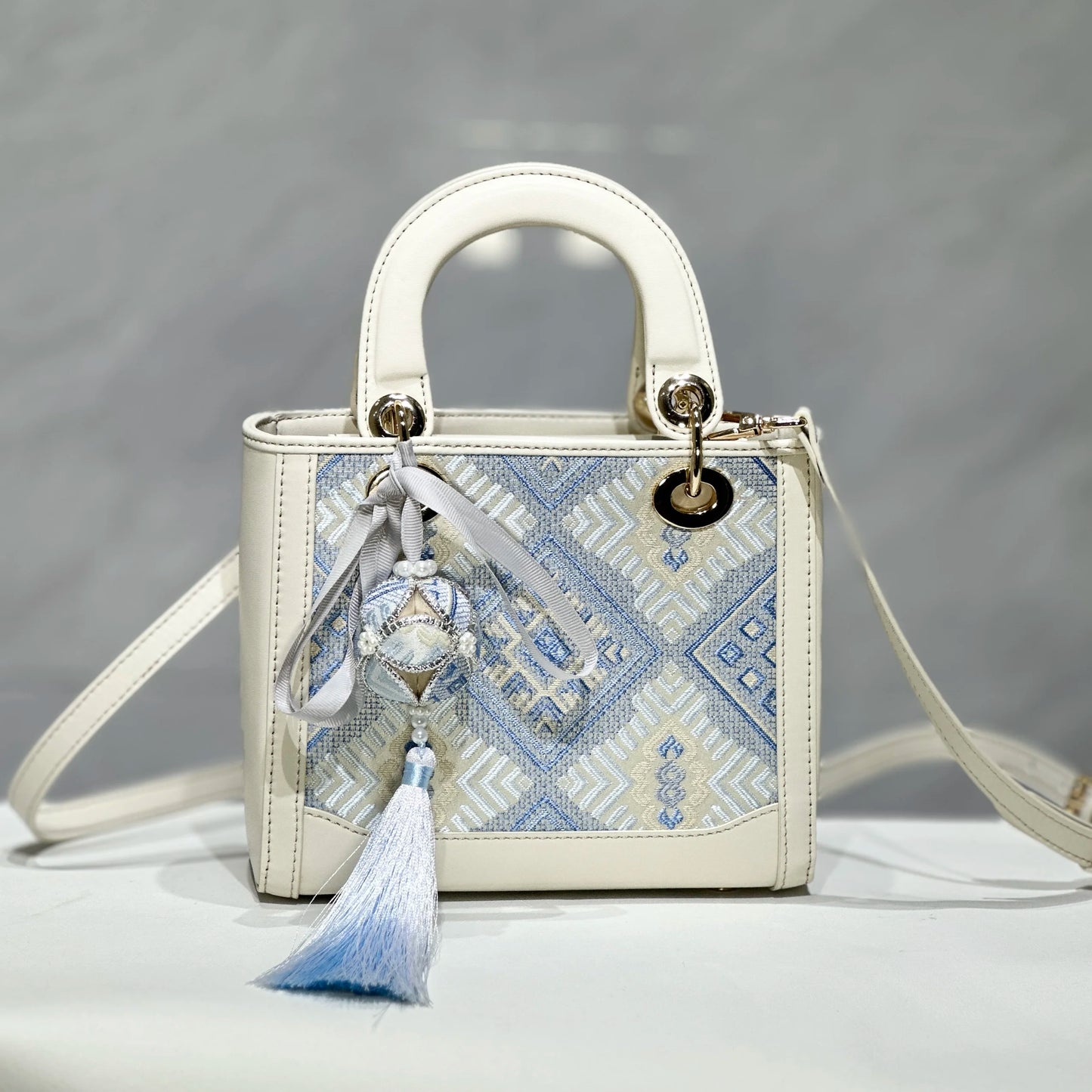 Ethnic Tapestry Crossbody Bag