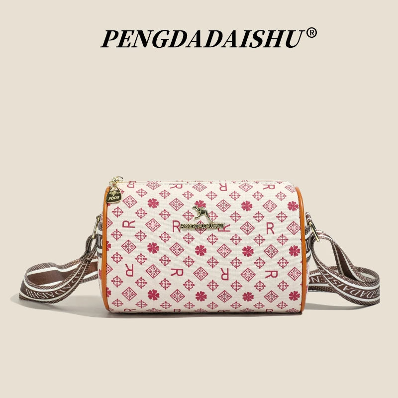 Women's Letter Print Crossbody Bag