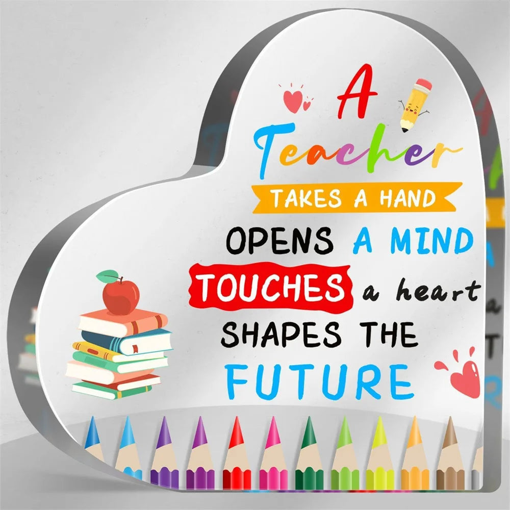 Teacher Thank You Plaque Classroom Decor