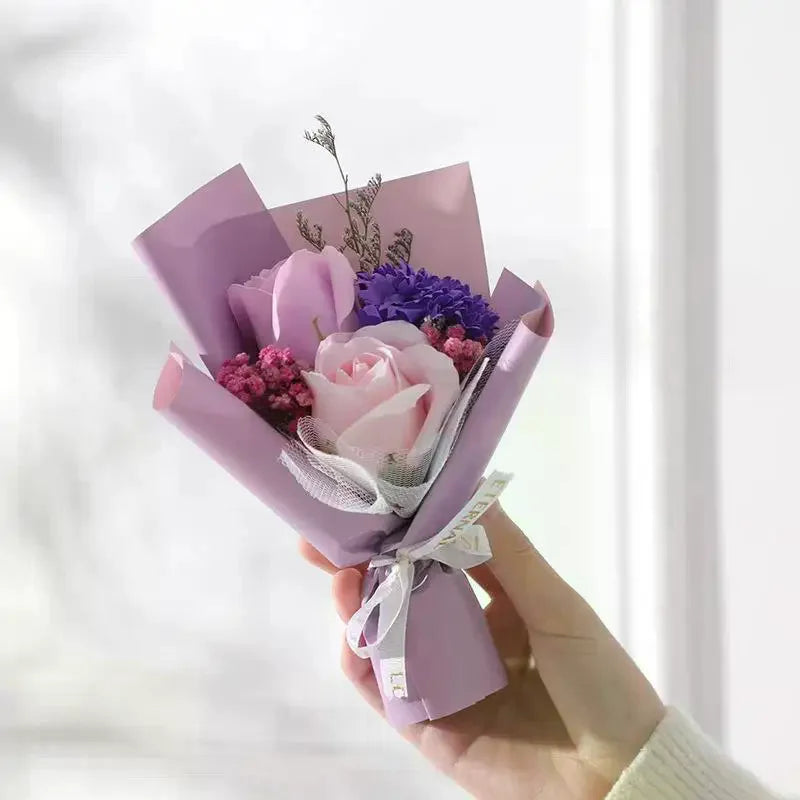 Artificial Rose Bouquet Home Decor Gift