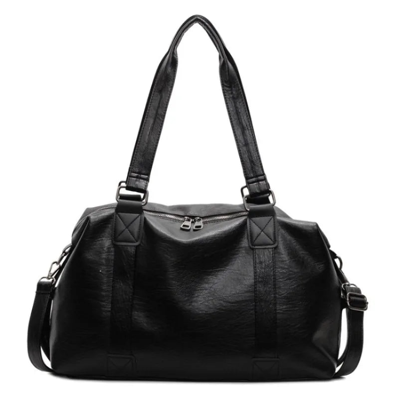 Vintage Leather Tote Bag