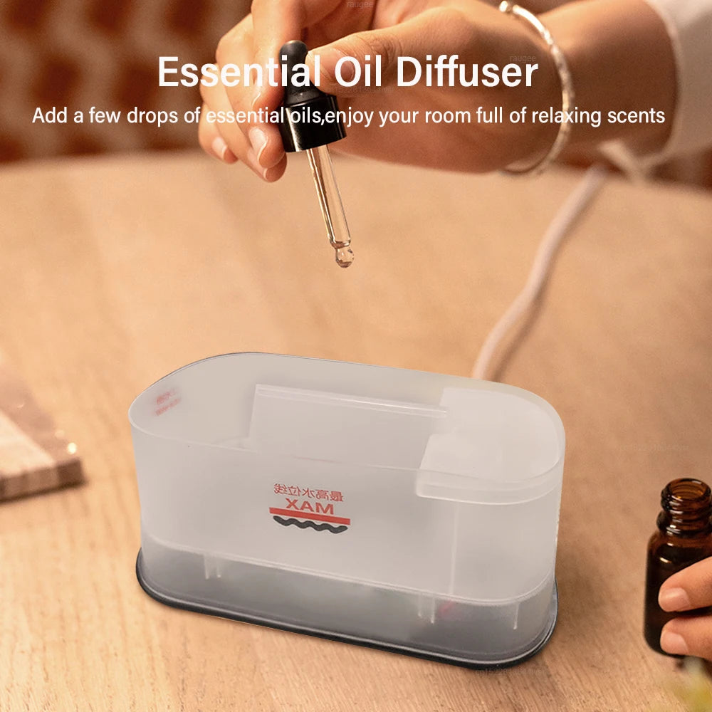Flame Effect Oil Diffuser USB LED Night Light