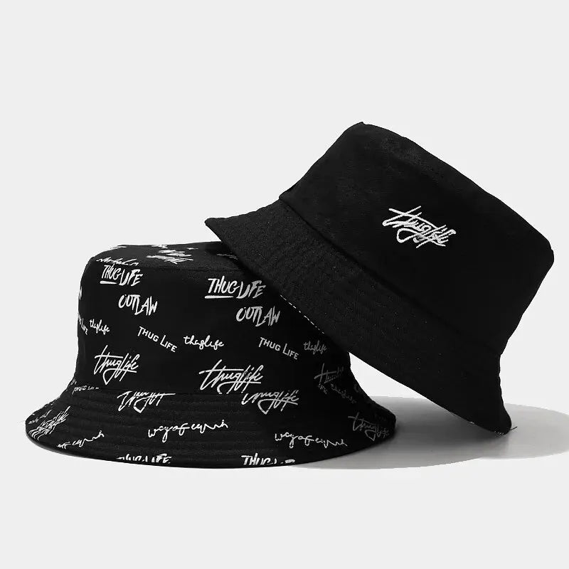 Double-Sided Fisherman Basin Hat