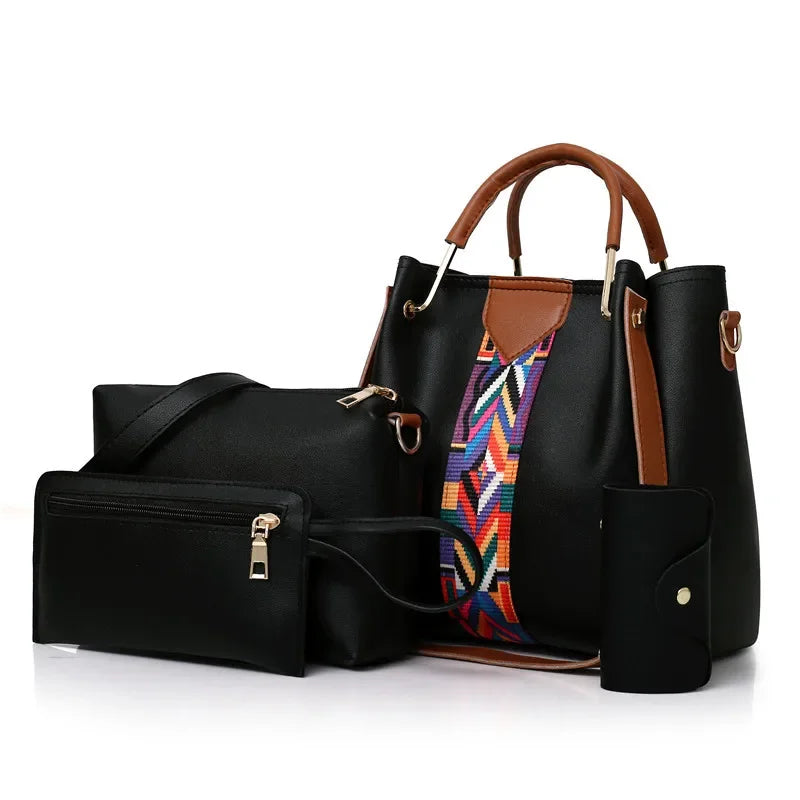 4-Piece Tote Bag Set