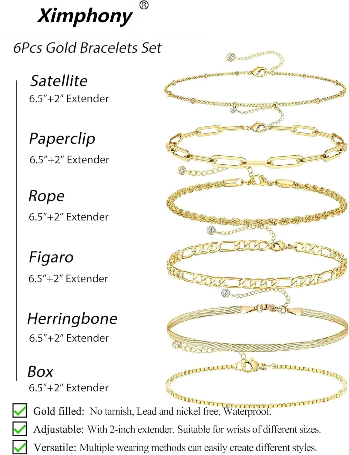 Sterling Silver Bracelet Gift Set