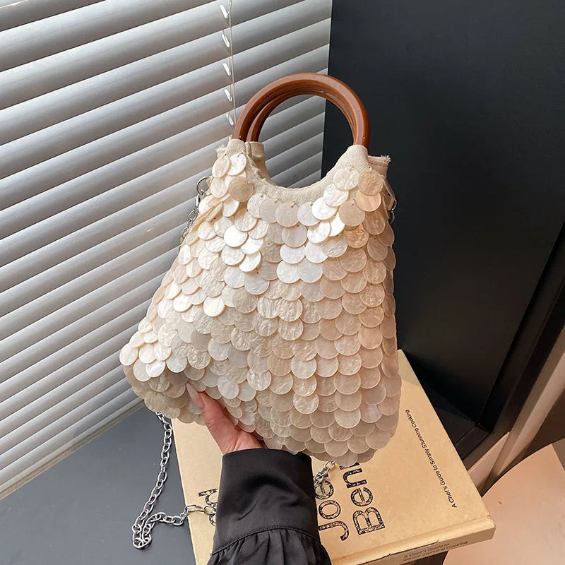 Shell Evening Clutch Bag