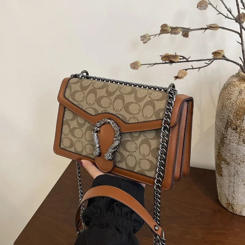 Frosted Luxury Shoulder Handbag