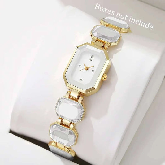 Fashion Rectangle Quartz Wristwatch