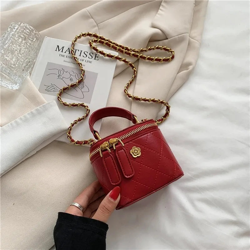 Square Designer Crossbody Bag