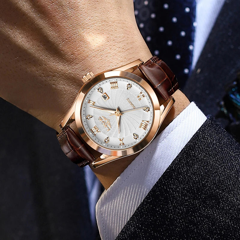 LIGE Men's Military Sport Quartz Watch