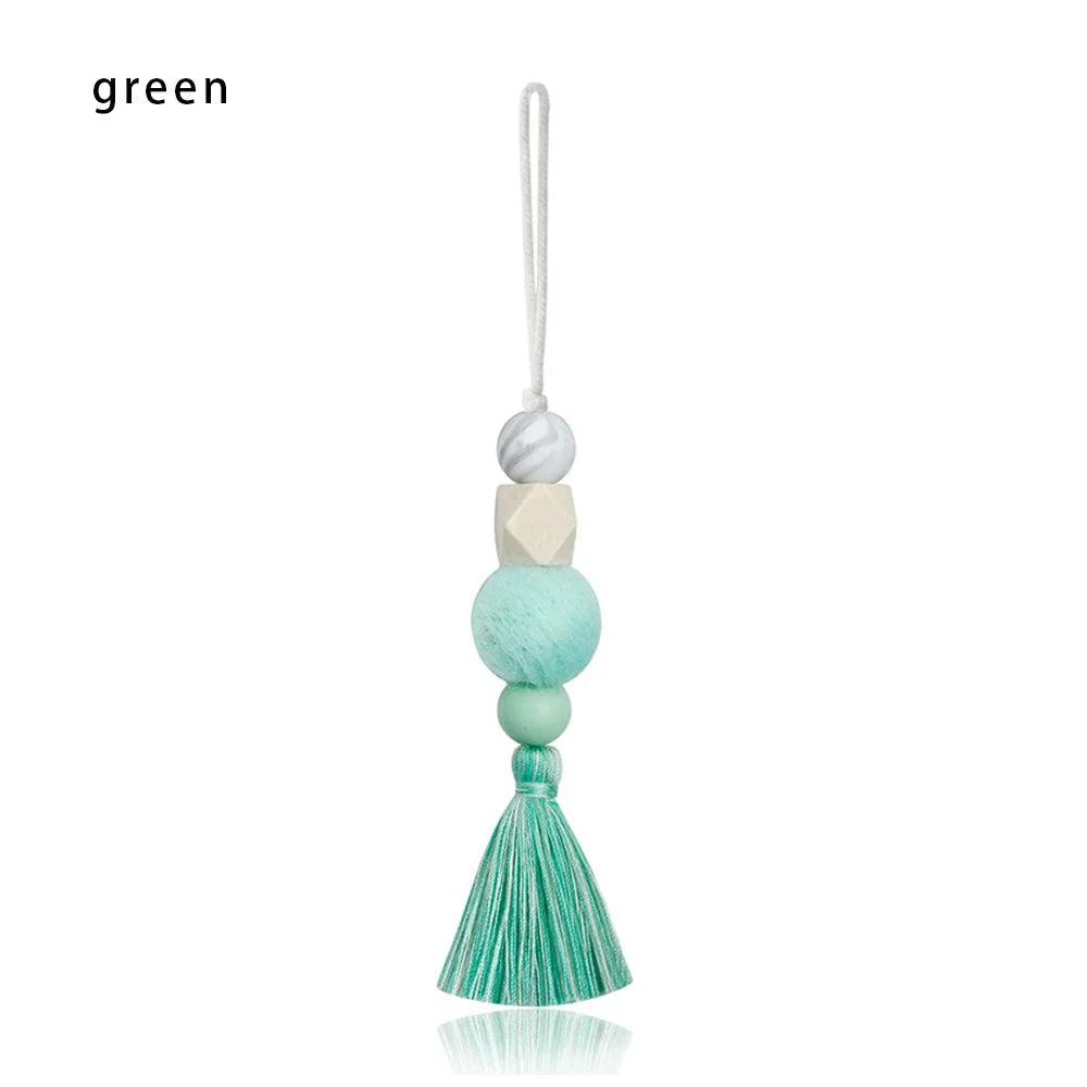 Hanging Glass Perfume Bottle Car Decor