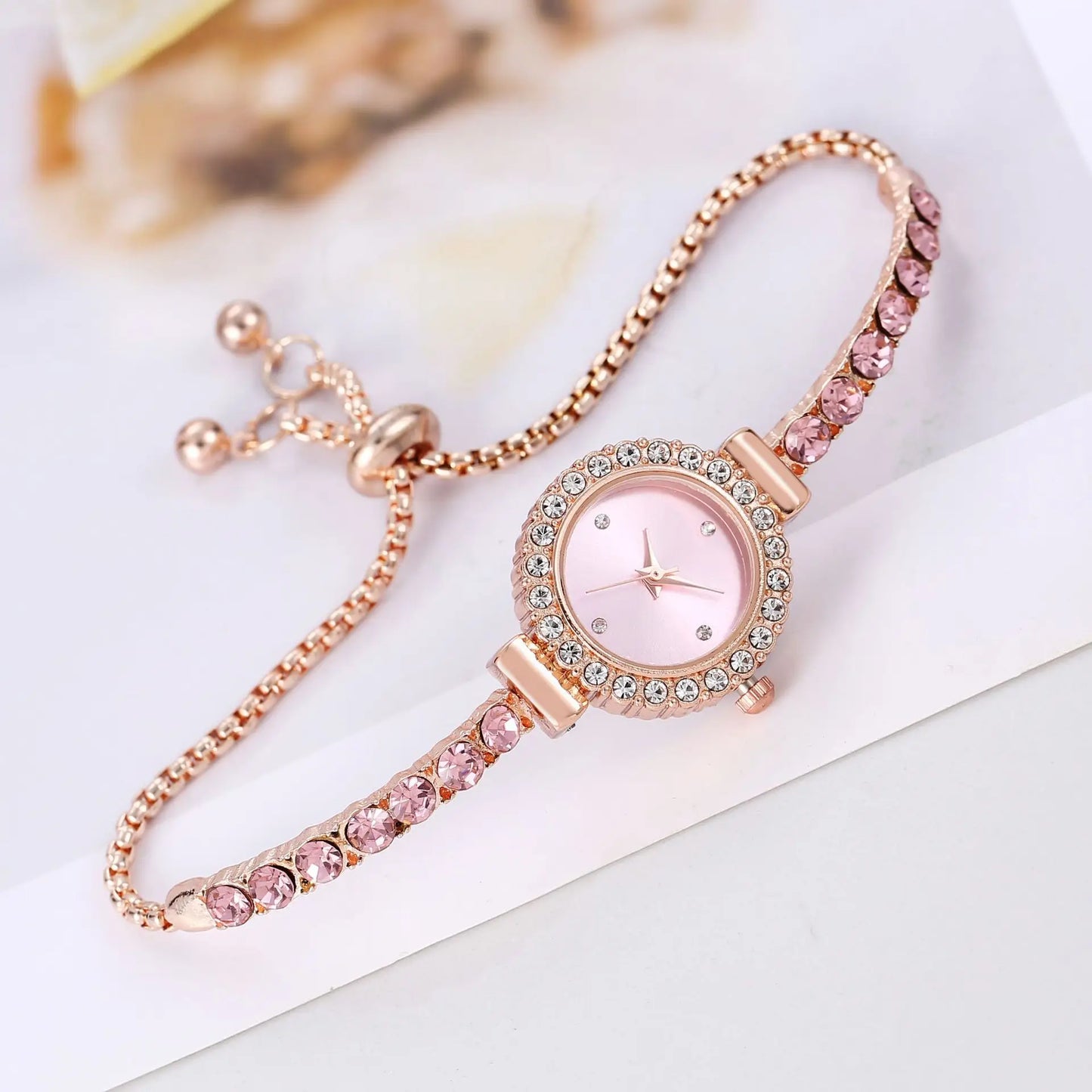Women's Small Dial Bracelet Quartz Watch