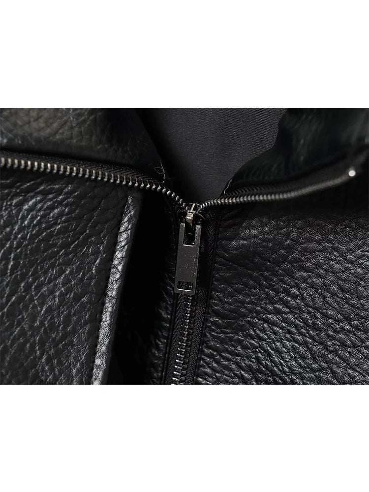 Street Faux Leather Jacket
