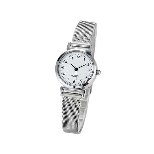 Women's Silver Bracelet Fashion Watch