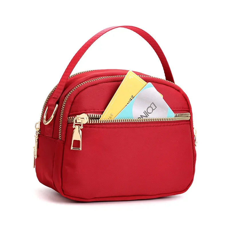 3-Layer Large Crossbody Handbag