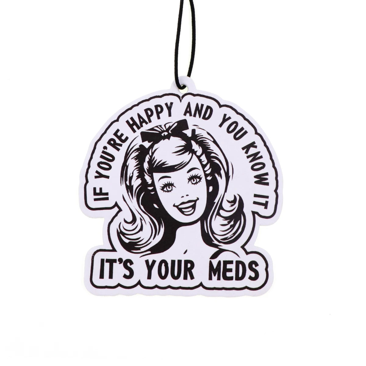 Feminist Quote Hanging Solid Perfume Freshener