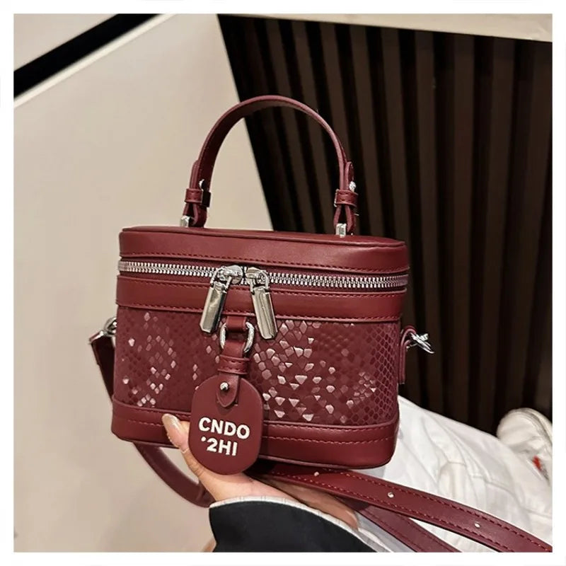 Luxury Leather Diaper Tote