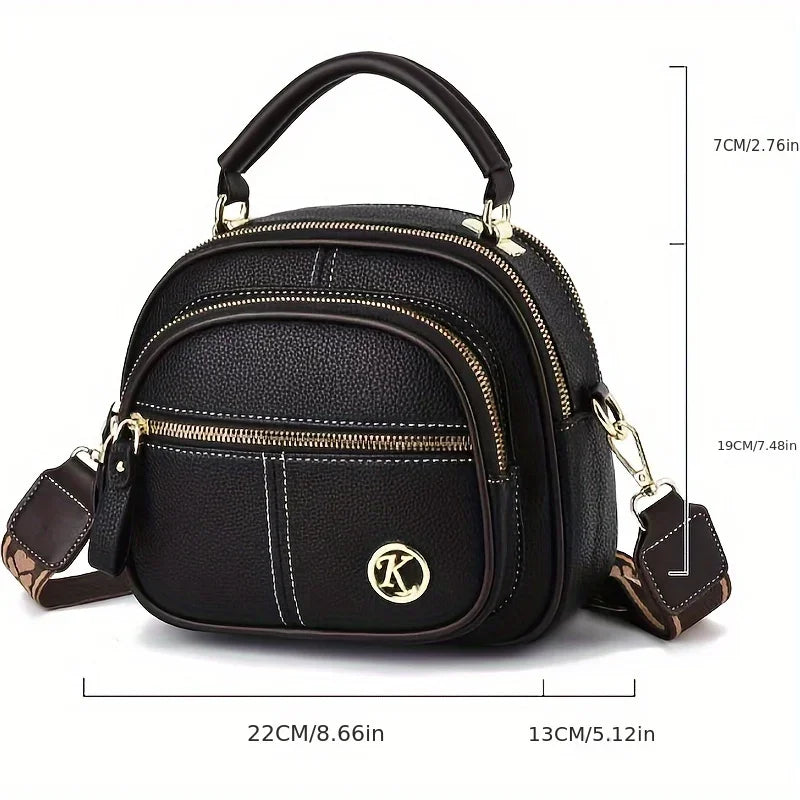 Flap PU Shoulder Bag