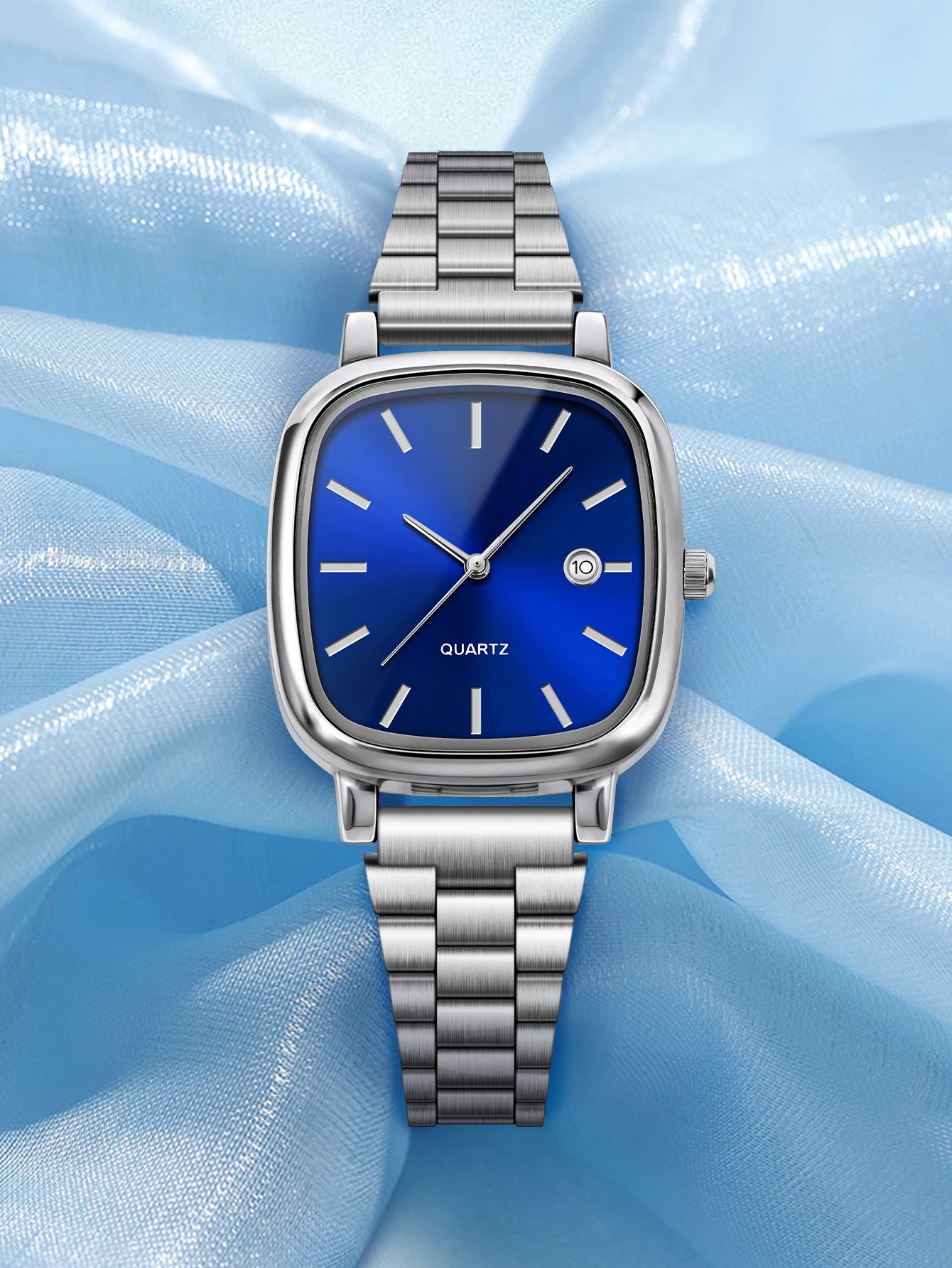 Women's Luxury Quartz Watch Calendar Steel