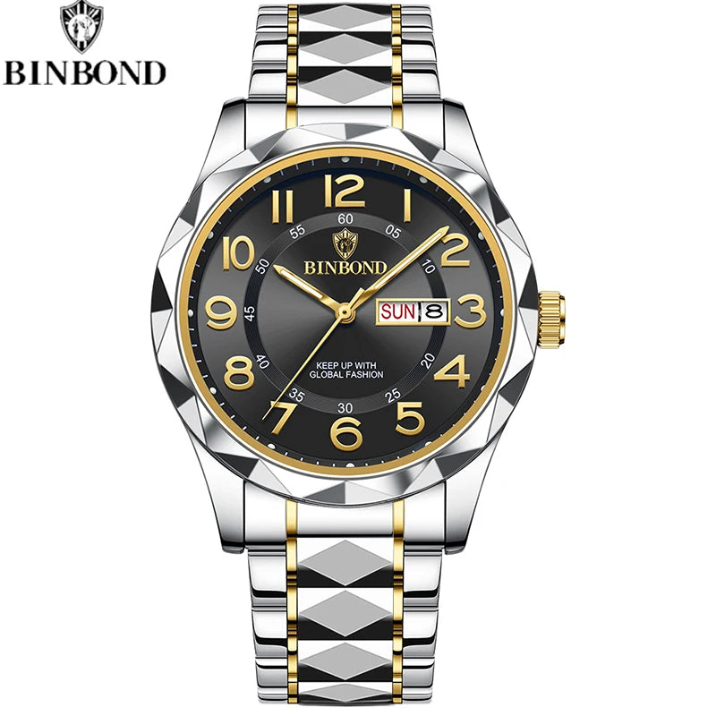BINBOND Luminous Men's Quartz Watch