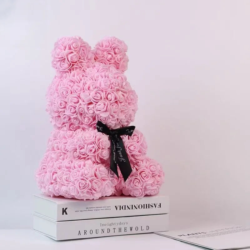 Rose Teddy Bear Gift Valentine Birthday