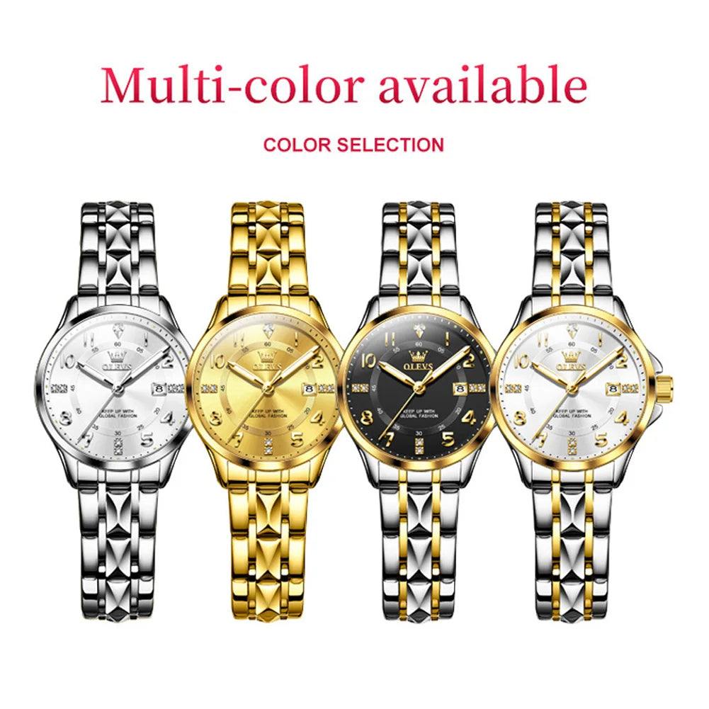 OLEVS Luminous Date Quartz Watch