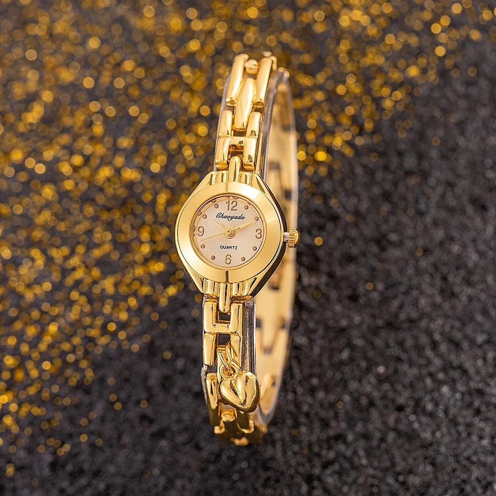 Women's Luxury Quartz Watch Stainless Steel Bracelet