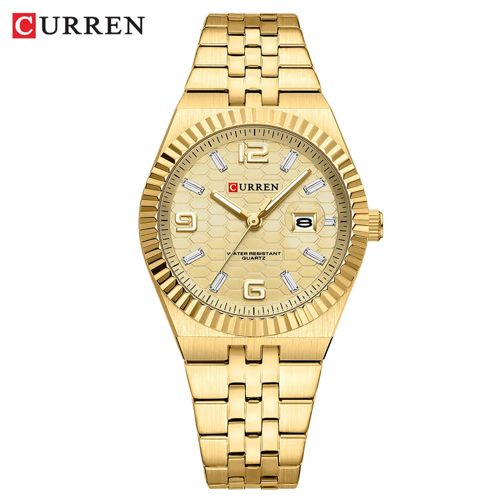 CURREN Luminous Date Quartz Watch