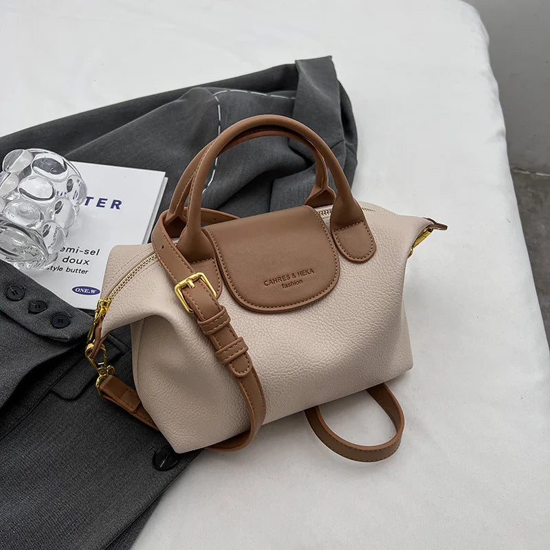 Women's Nylon Mini Tote Crossbody Handbag