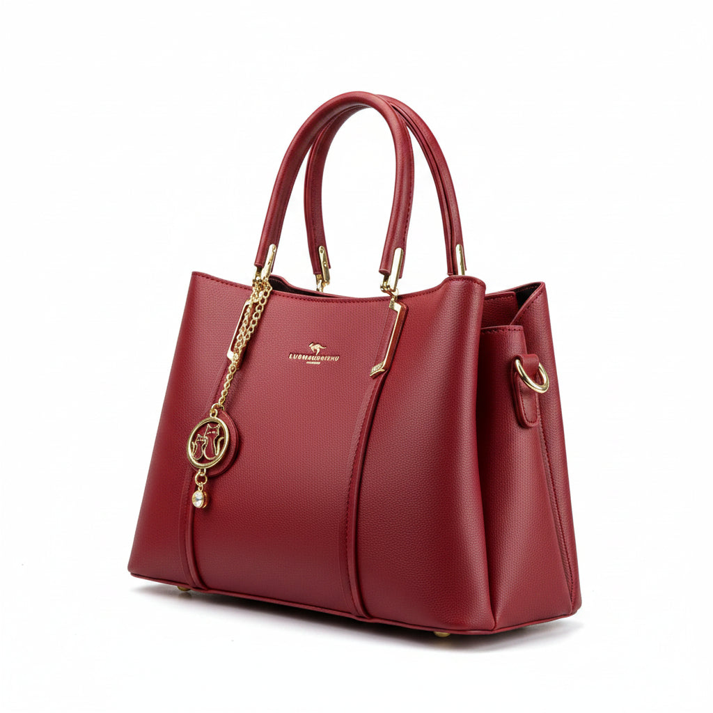 Women's Large Capacity PU Leather Tote Bag