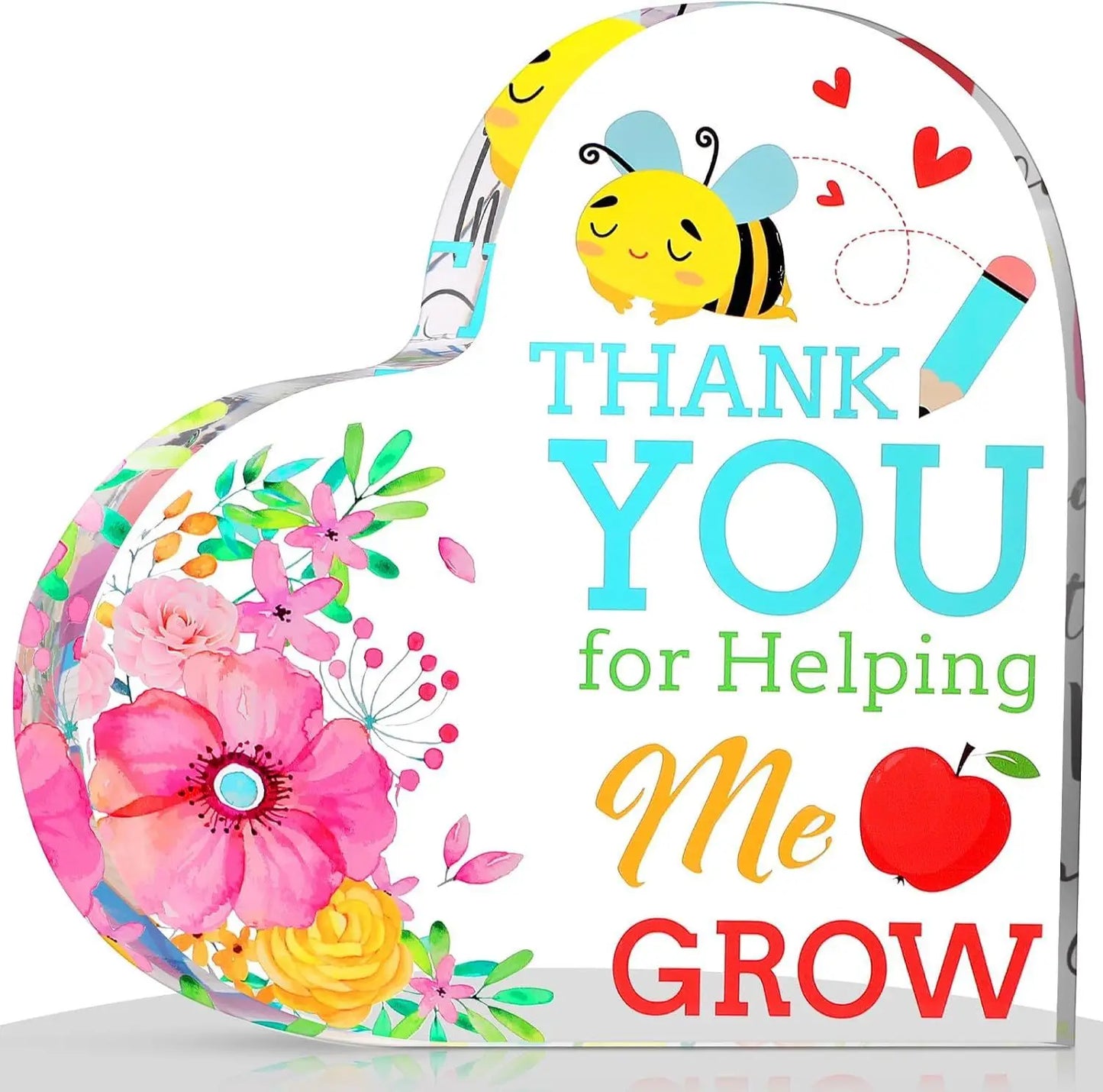 Teacher Thank You Plaque Classroom Decor