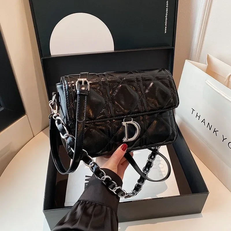 Leather Tote Crossbody Bag