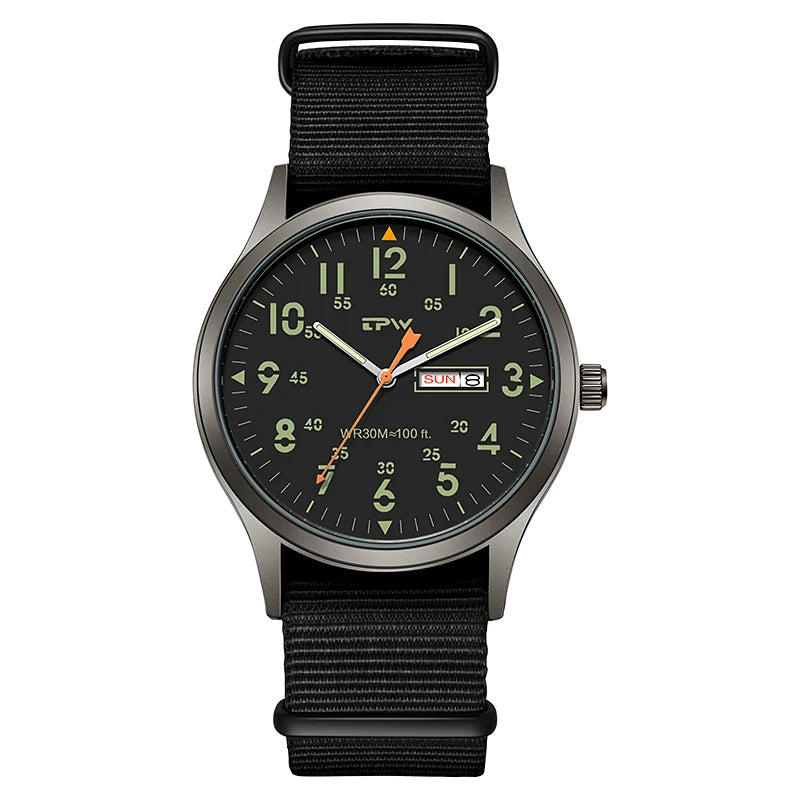 TPW Field Fabric Strap Watch