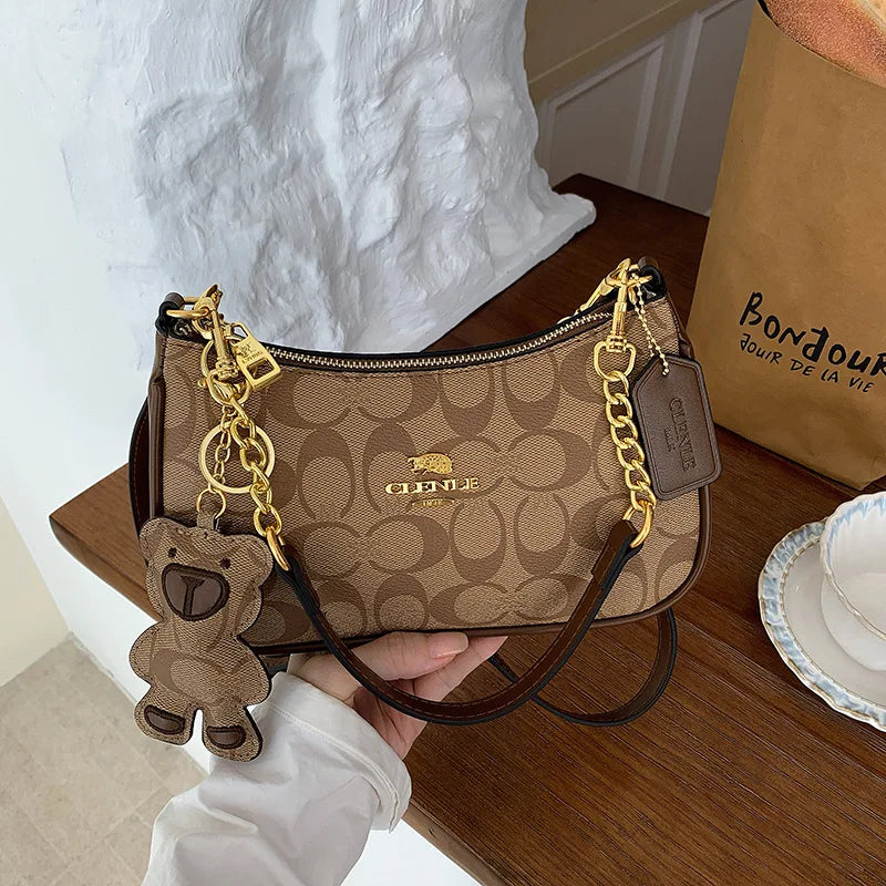 Retro Elegant Small Square Bag
