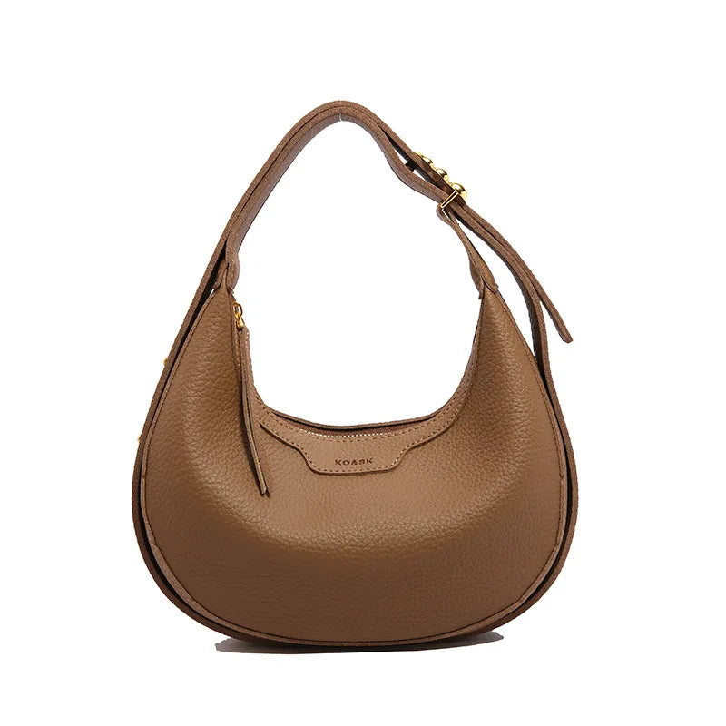 Half Moon Saddle Crossbody Bag