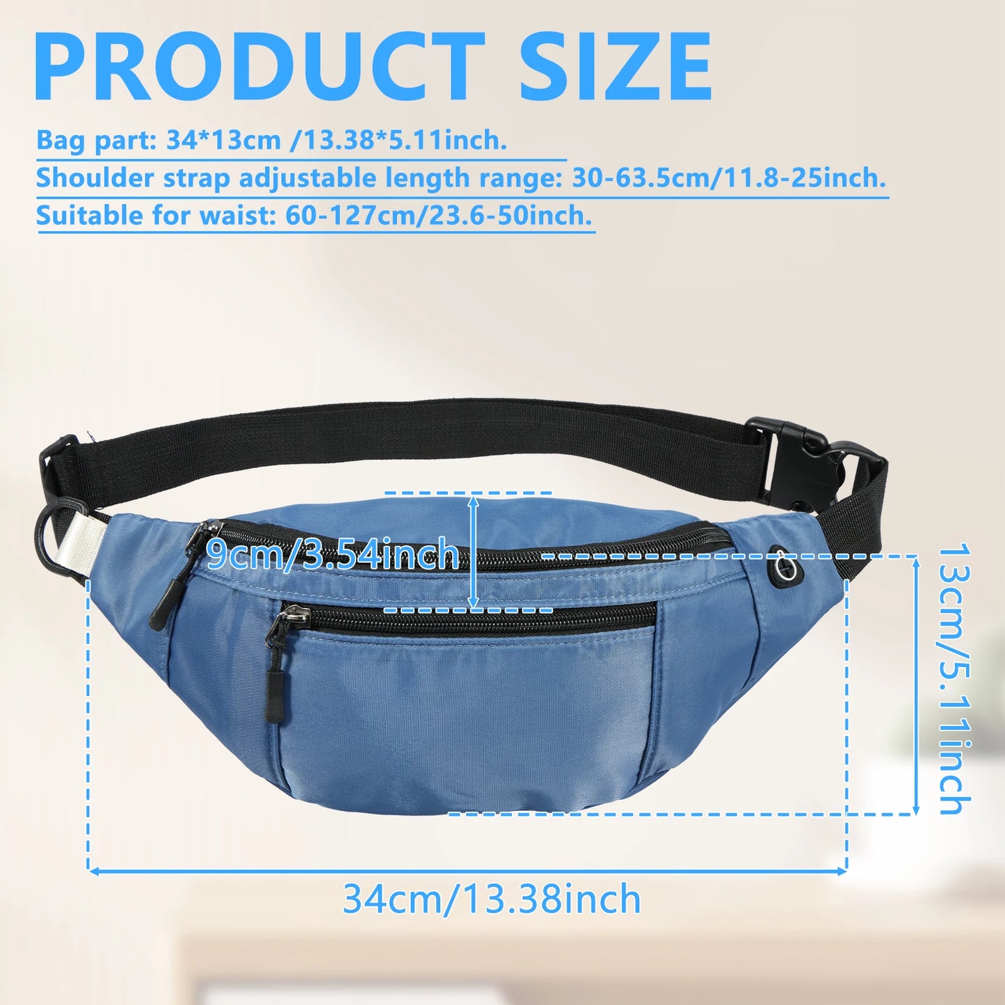 Lightweight Crossbody Fanny Pack