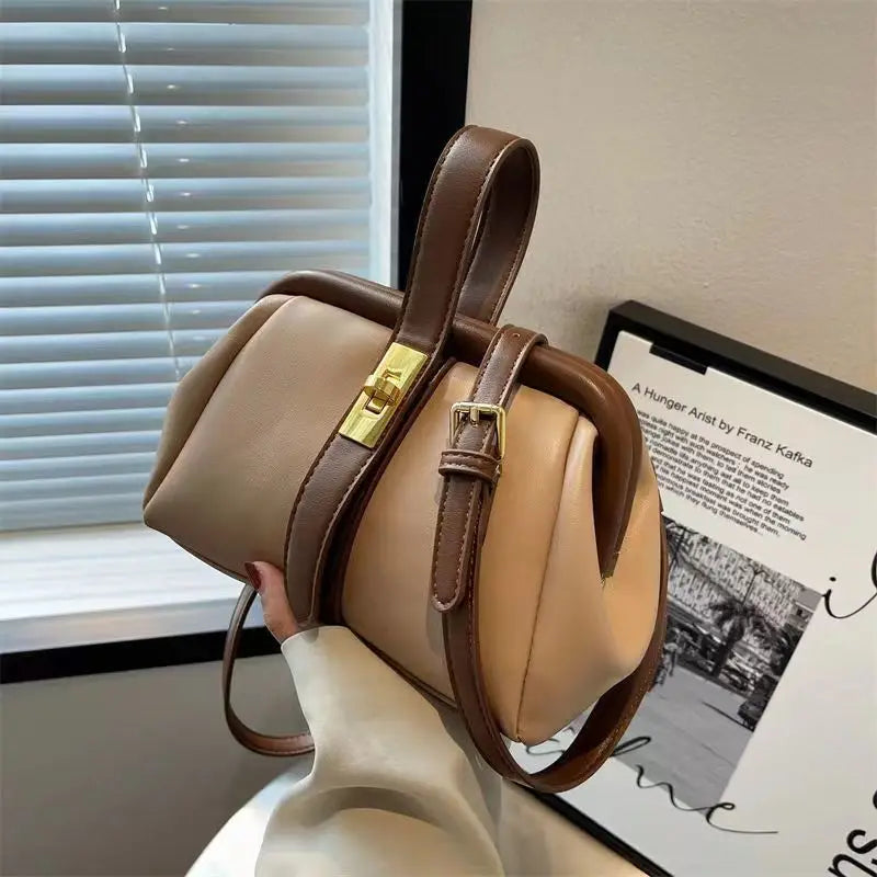 Soft PU Leather Crossbody Bag