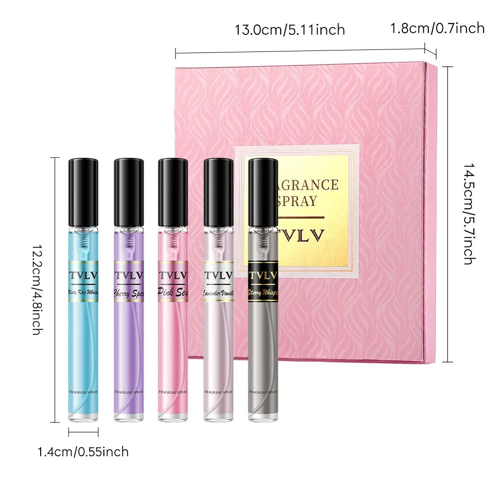 Body Fragrance Spray Gift Set 5 Scents 50ml