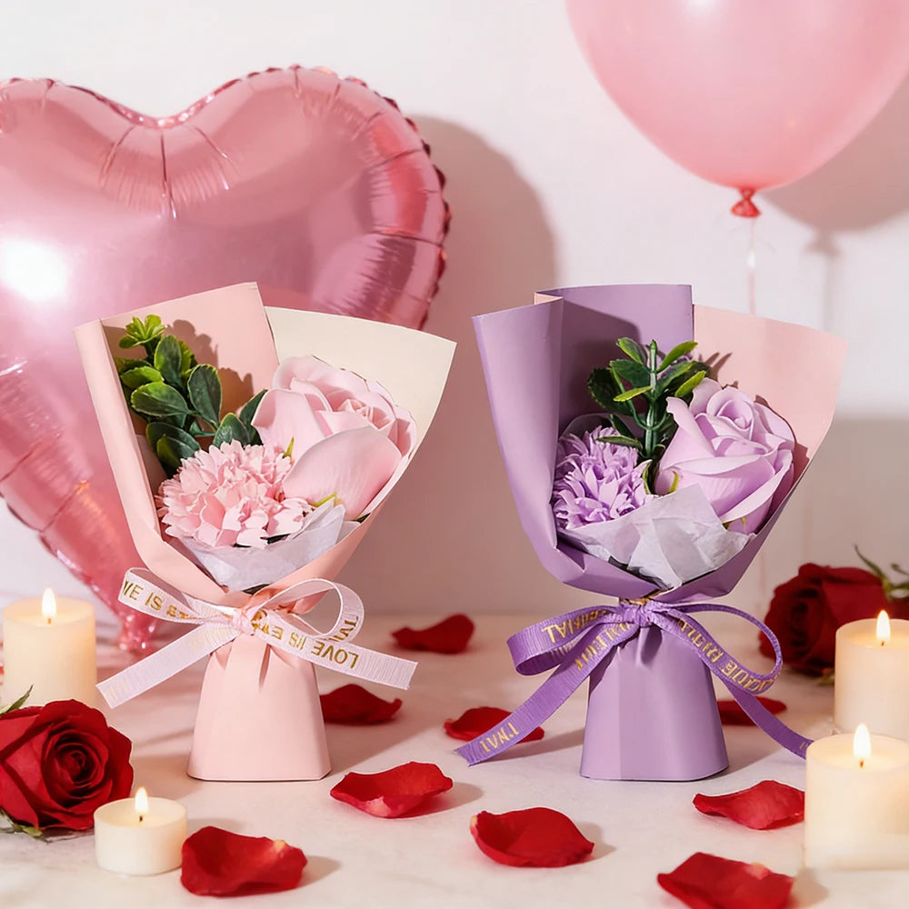 Artificial Silk Daisy Bouquet Wedding Decor