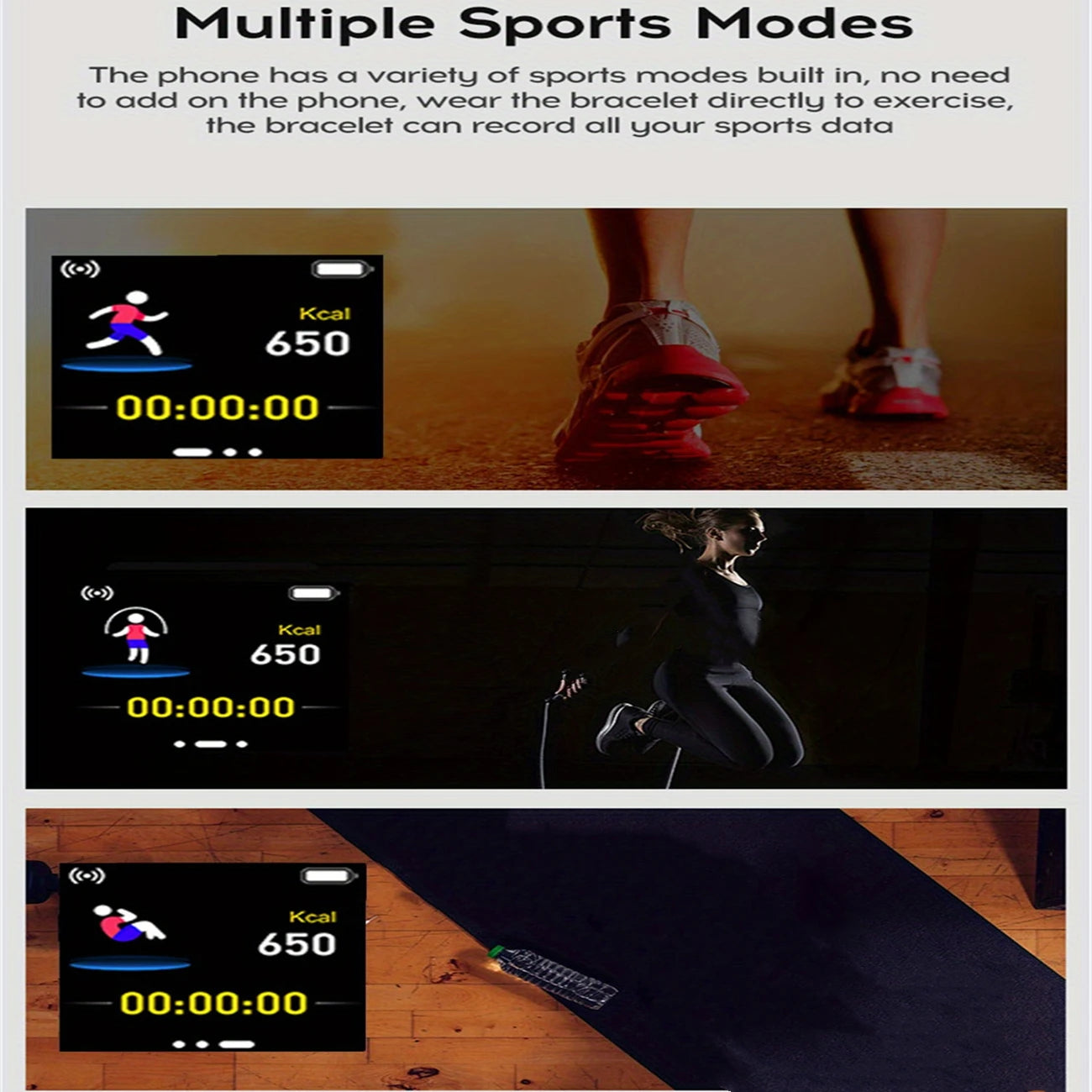 Smart Fitness Bluetooth Watch