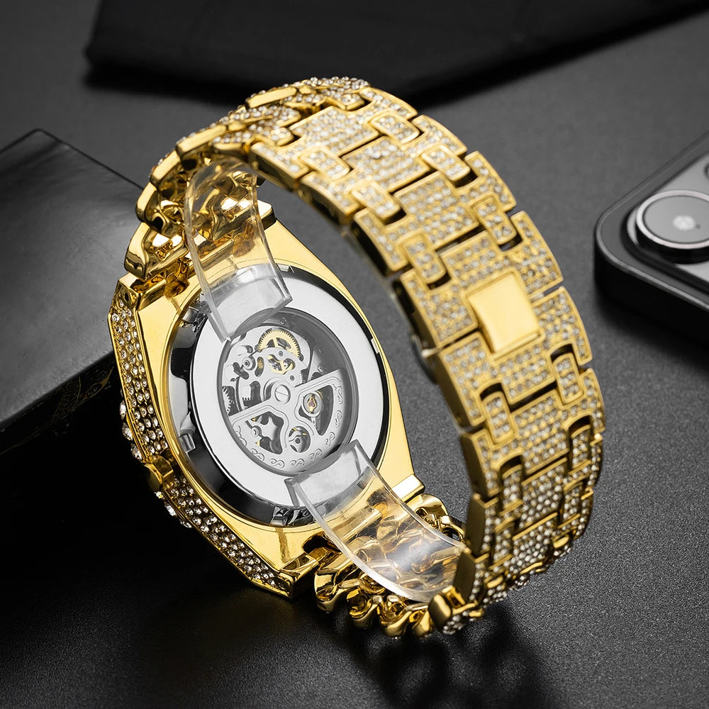 Iced Diamond Mechanical Watch