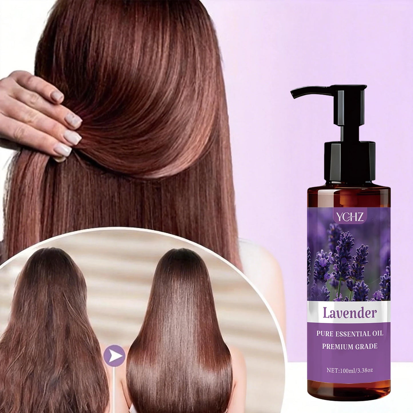 Lavender Essential Oil Skin Hair Care 100ml