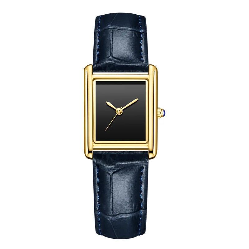 Couple Leather Quartz Watch Set