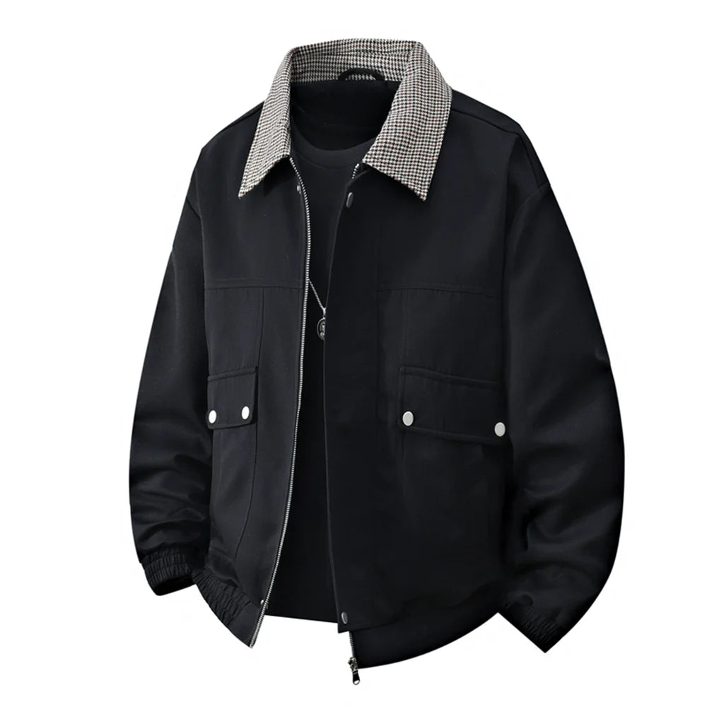 Plaid Retro Men Jacket