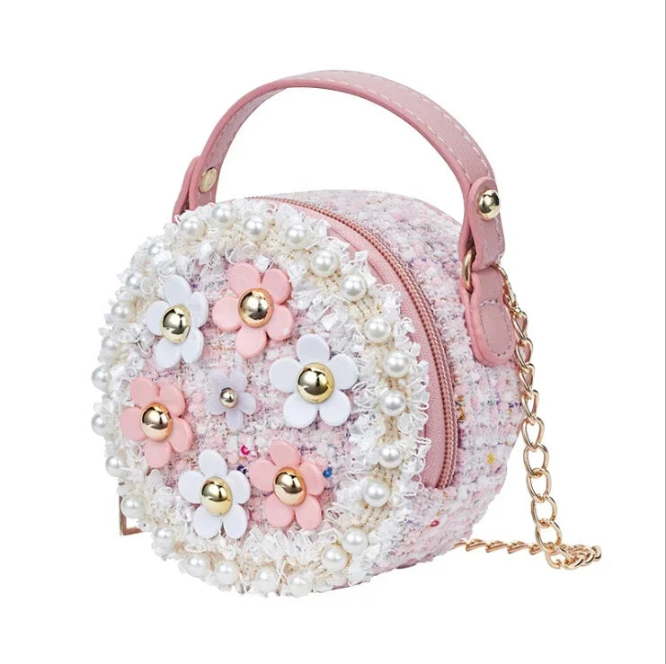 Kids Flower Crossbody Bag