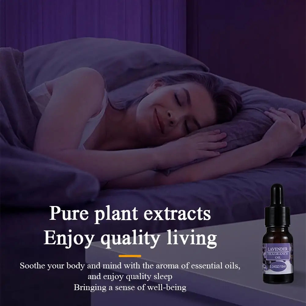 Aromatherapy Essential Oil Set Car Home 10ml