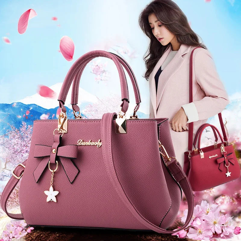Floral Bowknot Crossbody Bag