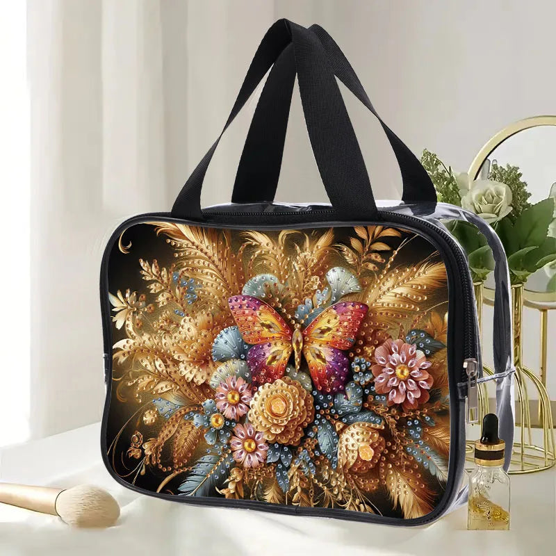 DIY Diamond Painting PVC Cosmetic Bag Gift