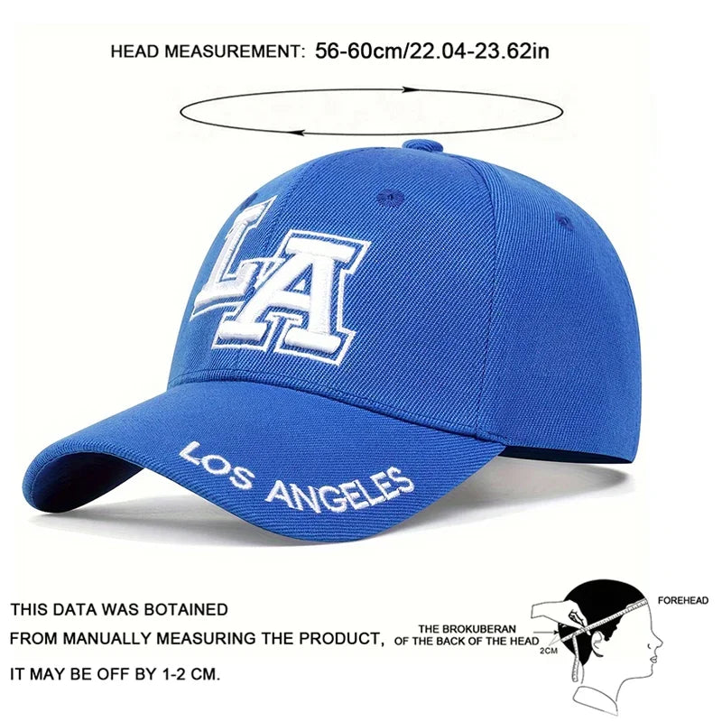 Unisex Los Angeles Embroidery Baseball Cap
